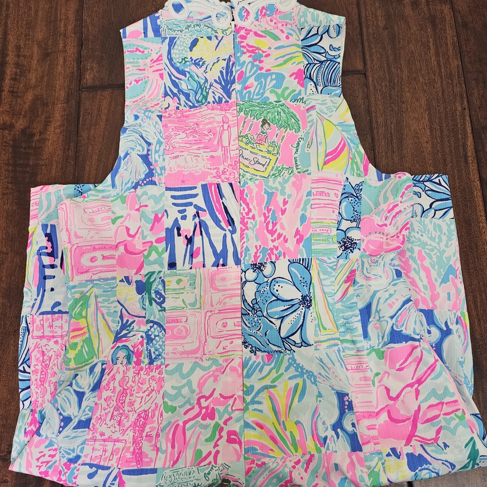 Lilly Pulitzer Alexa Shift Dress Multi Pop Up Sum… - image 4